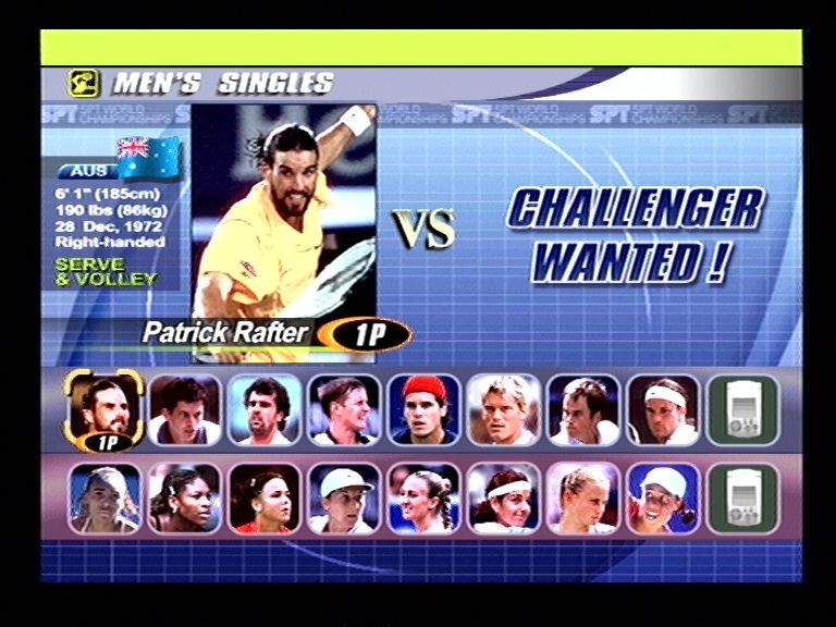 Virtua Tennis 2 screenshot 4 for Sega Dreamcast